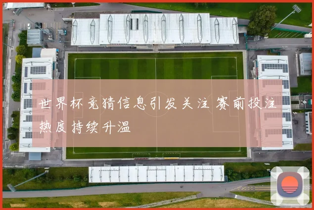 世界杯竞猜信息引发关注 赛前投注热度持续升温